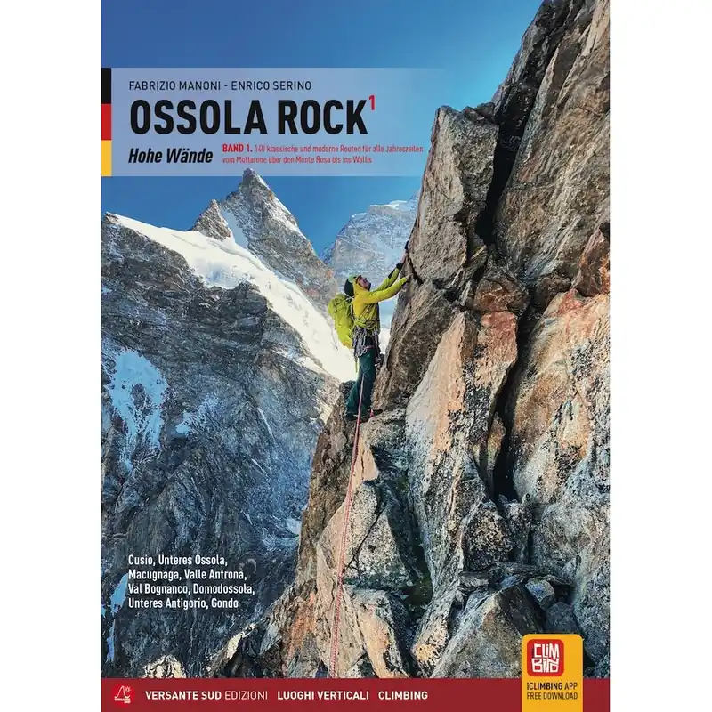 Lezecký průvodce Ossola Rock Hohe Wande díl 1 Časově Omezené