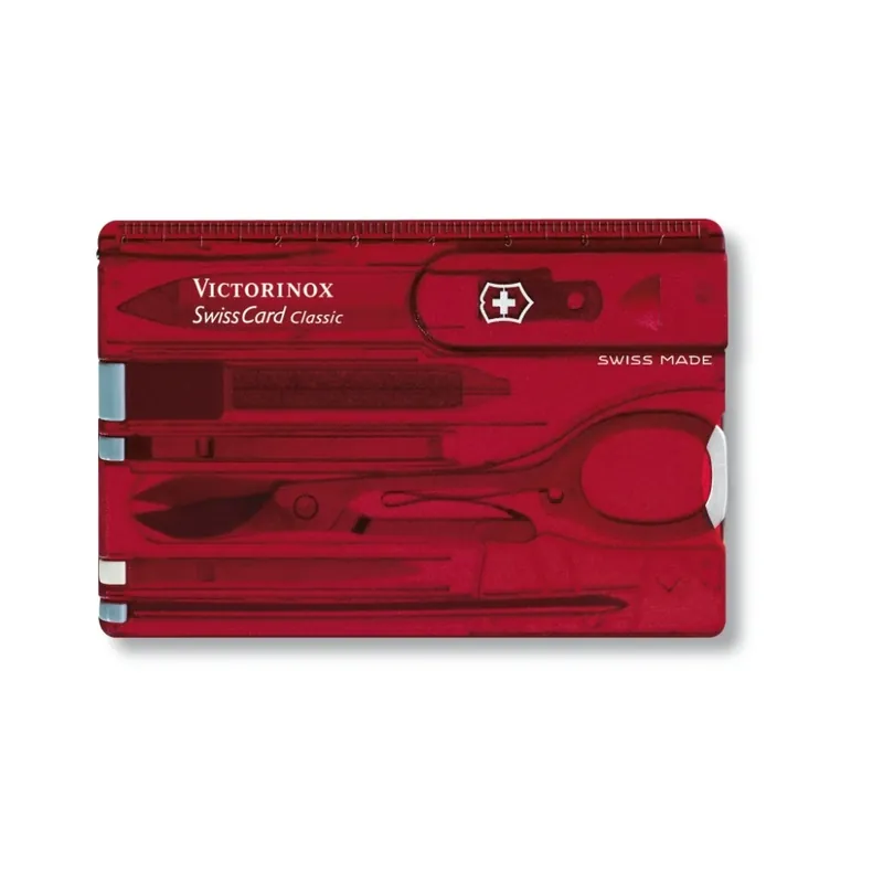 Vrácení Zdarma Nůž Victorinox SwissCard červená