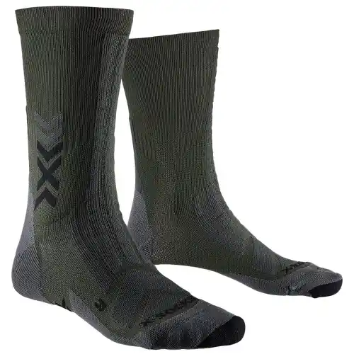 Super Cena Ponožky X-Bionic X-SOCKS HIKE DISCOVER CREW DARK SAGE/BLACK