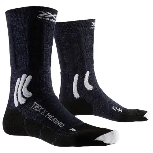 Akční Cena Ponožky X-Bionic X-SOCKS TREK X MERINO SOCKS Midnight Blue/Arctic White