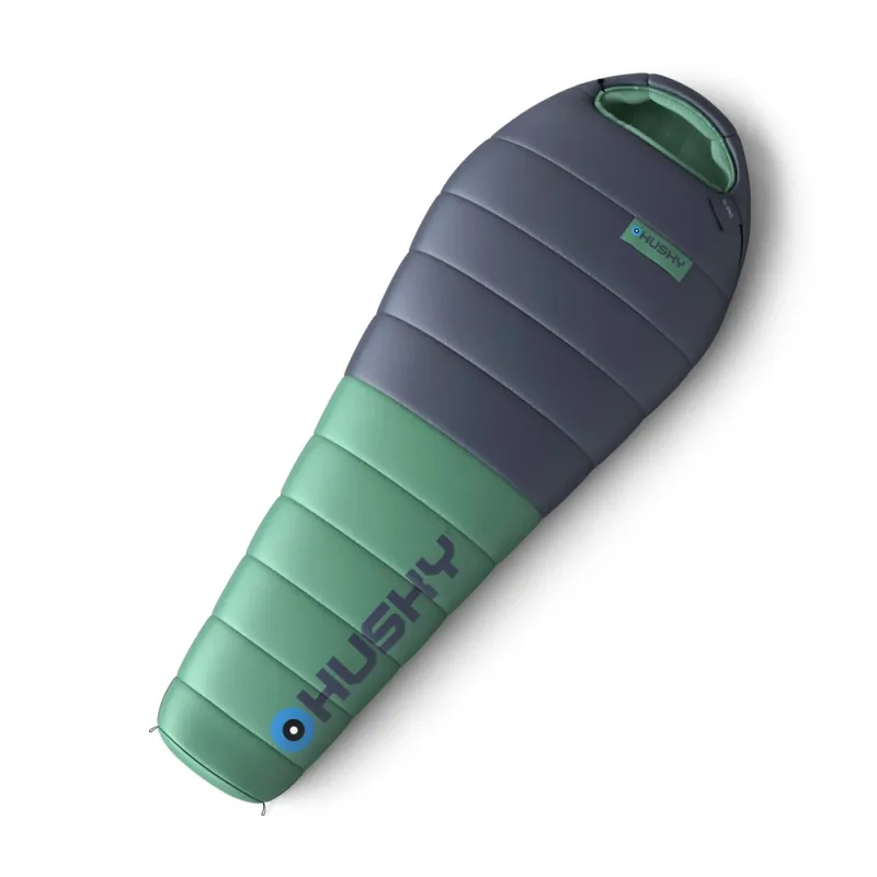 Péřový spacák Husky Down DINIS - 10° blue/mint Časově Omezené