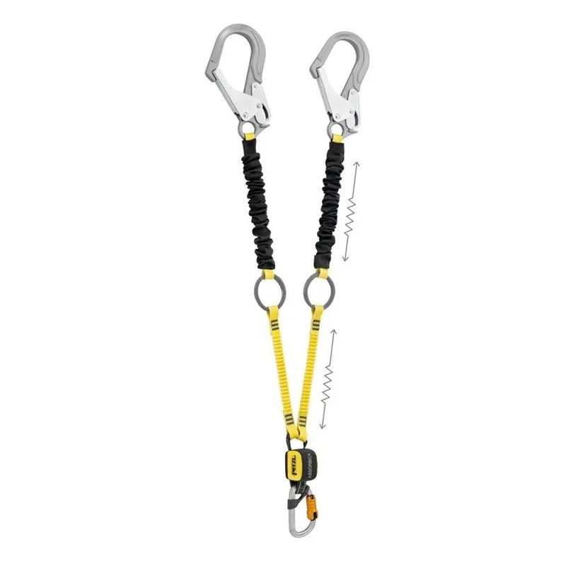 Omezená Nabídka Dvojitý spojovací prostředek s tlumičem pádu Petzl Absorbica-Y Tie Back MGO