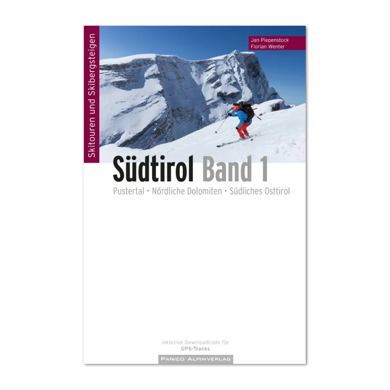 Skialpinistický průvodce Südtirol Band 1 Pustertal a Severní Dolomity Levný