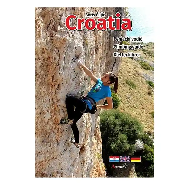 Autentický Lezecký průvodce Croatia Climbing Guide 2024