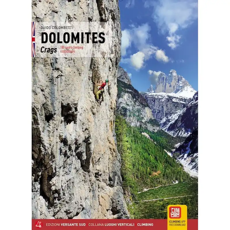 Lezecký průvodce DOLOMITES Crags anglická verze Nejlepší Volba