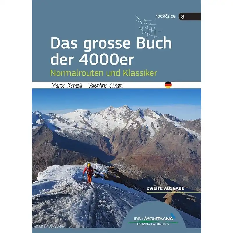 Lezecký průvodce 4000m Peaks of the Alps - německá verze Super Cena