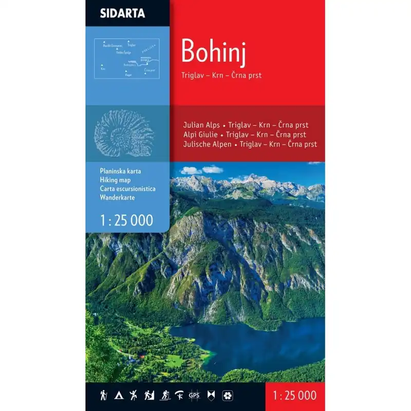 Expresní Doručení Mapa Bohinj 1 25000