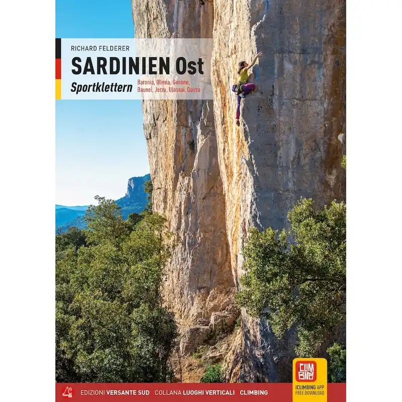 Lezecký Průvodce Eastern SARDINIA Crags - německá verze Přímo Od Výrobce