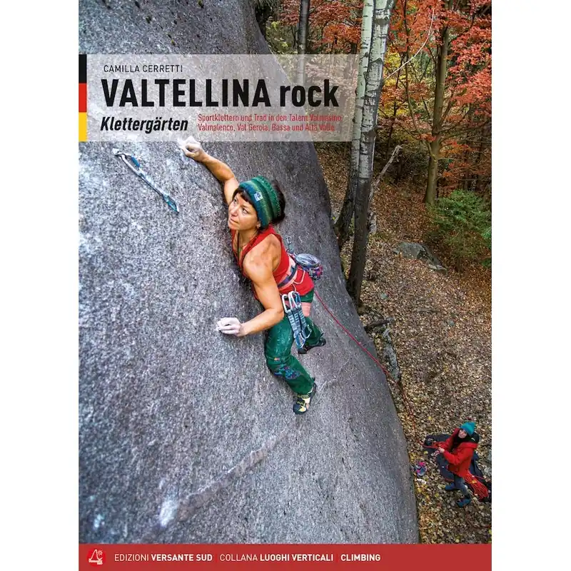 Poslední Šance Lezecký průvodce Valtellina Rock německá verze