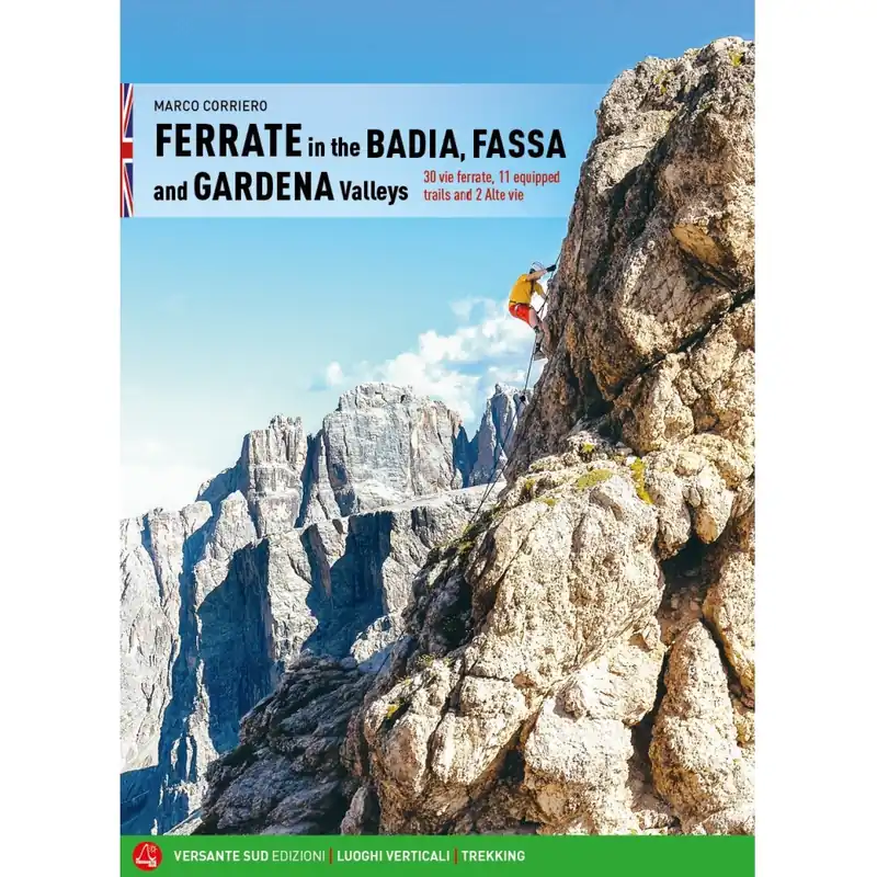 Výprodej Lezecký průvodce Ferrate in the Badia, Fassa and Gardena Valleys anglická verze