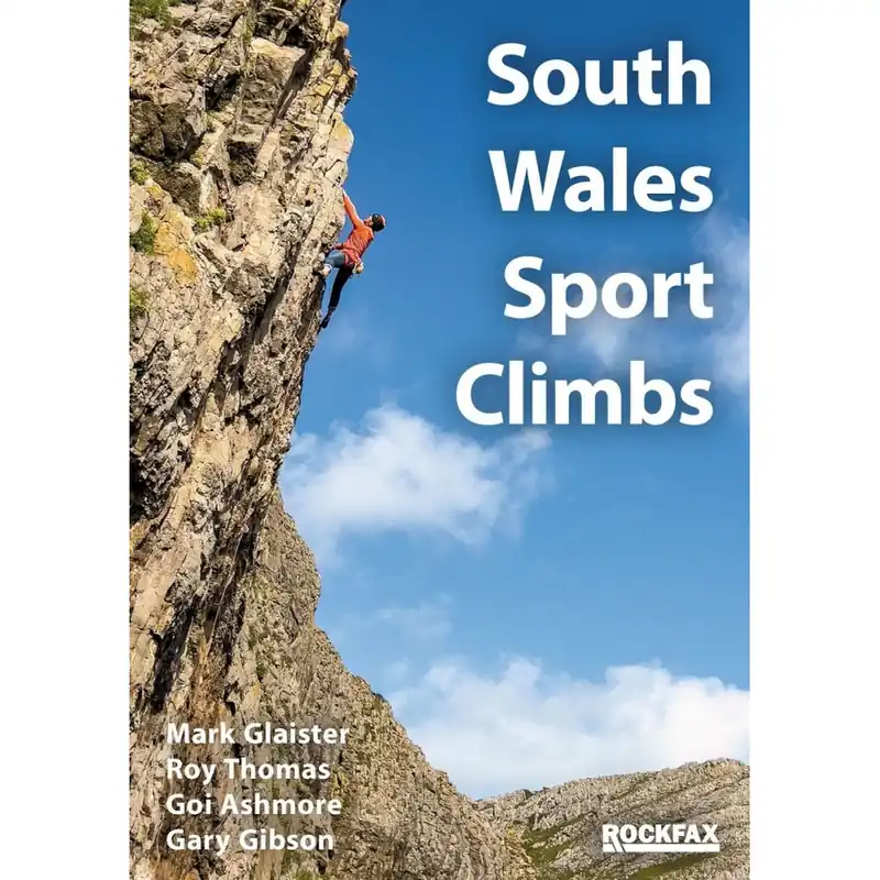Lezecký průvodce South Wales Sports Climbs Značkový