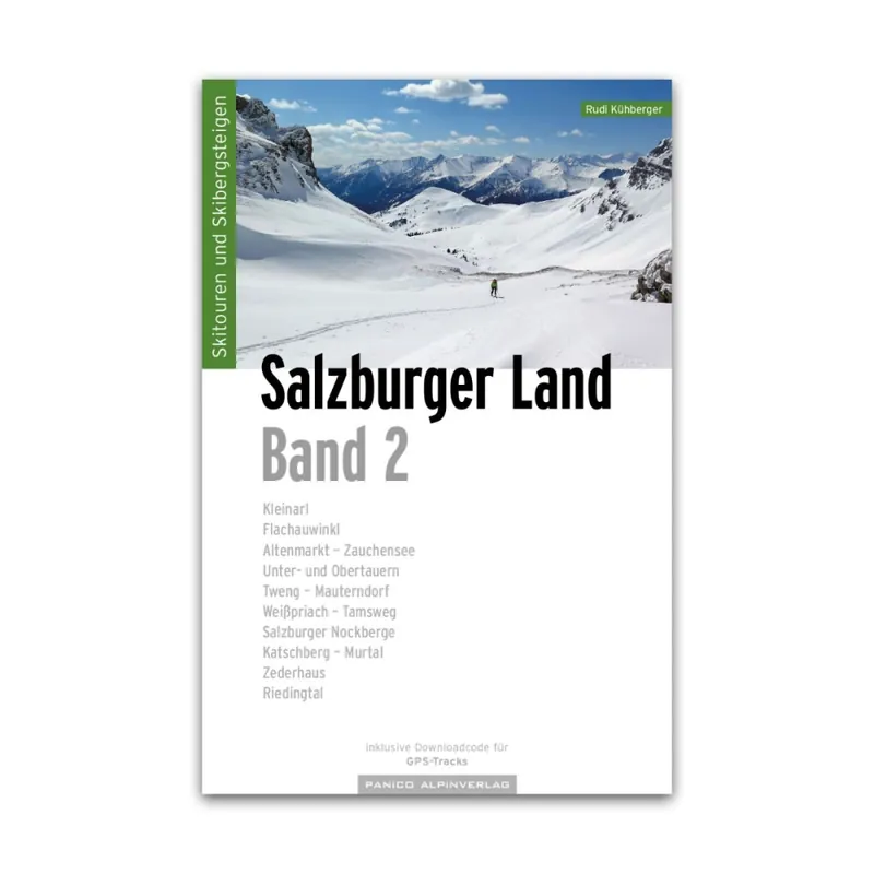 Skialpinistický průvodce Salzburger Land band 2 + GPS souřadnice Speciální Cena