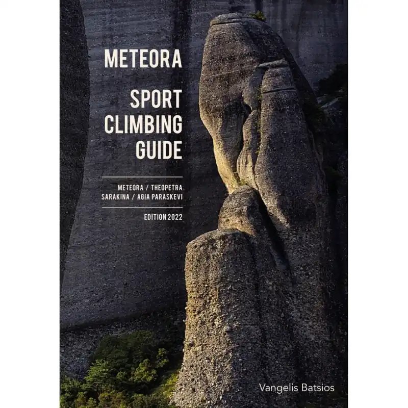 Autentický Lezecký průvodce METEORA Sport Climbing Guide