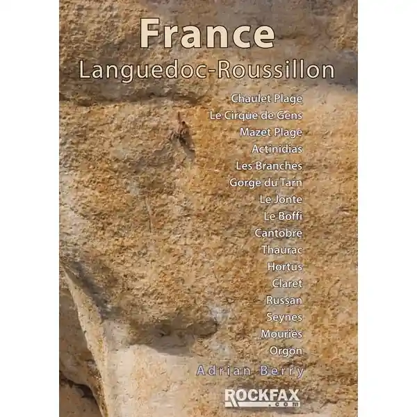 Rychlé Dodání Lezecký průvodce France Languedoc-Roussillon