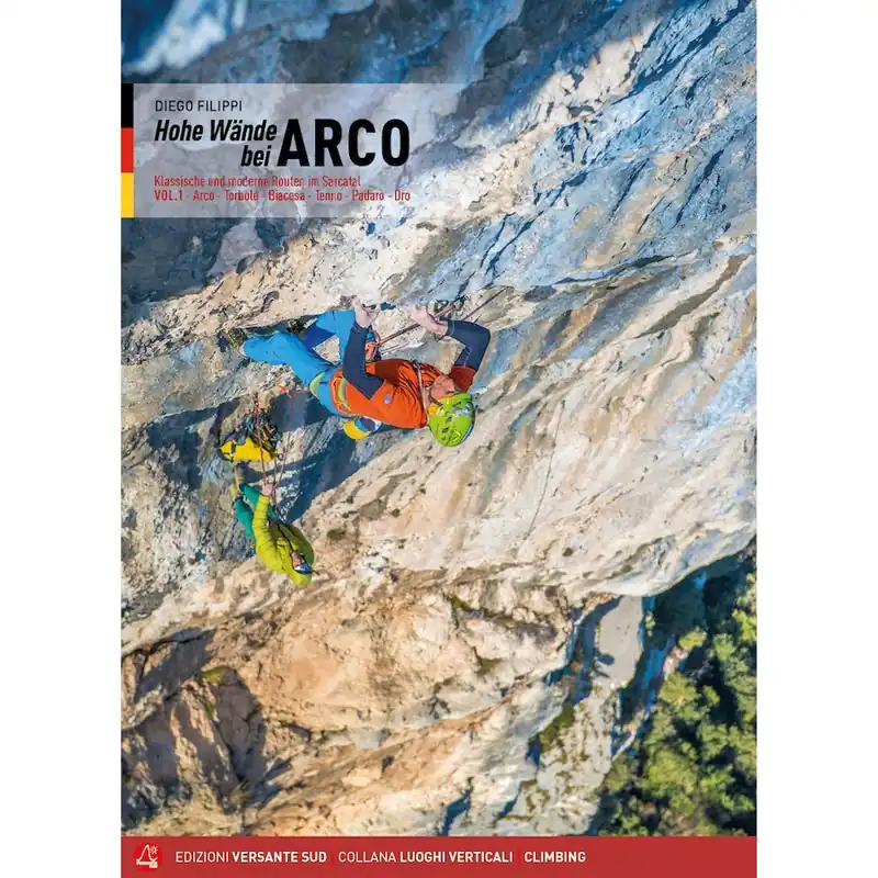 Lezecký průvodce Arco Walls vol. 1 německá verze Expresní Doručení