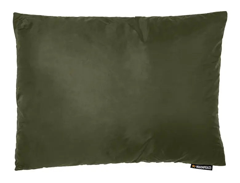 Pouze Dnes WARMPEACE POLŠTÁŘEK PÉŘOVÝ olive
