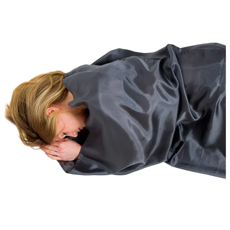Expresní Doručení Lifeventure Silk Sleeping Bag Liner, mummy grey
