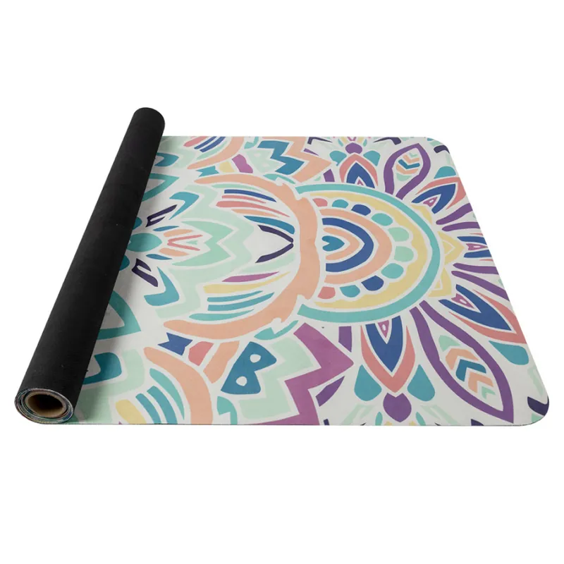 Víkendová Akce YATE YOGA MAT 1 mm - růžová/modrá