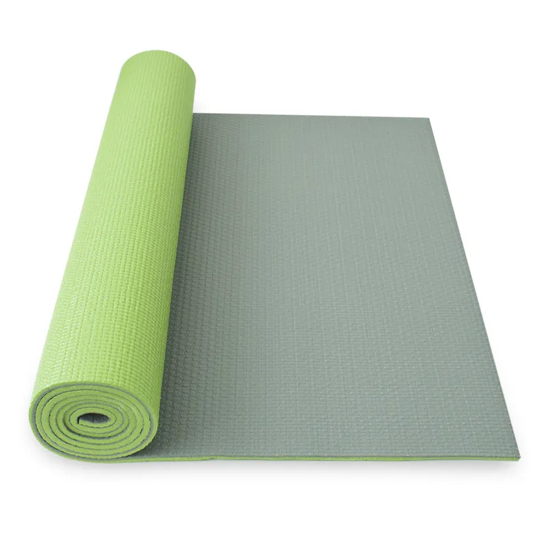 Značkový YATE YOGA MAT DVOUVRSTVÁ zelená/šedá
