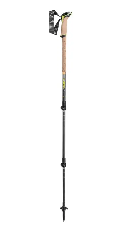 LEKI Sherpa dark anthracite-copper-neonyellow Pouze Dnes
