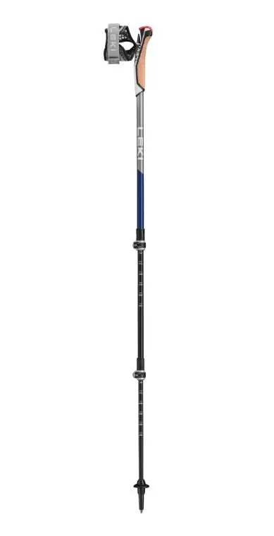 Pouze Dnes LEKI Traveller Carbon midnightblue dark metallic-llight anthracite-white