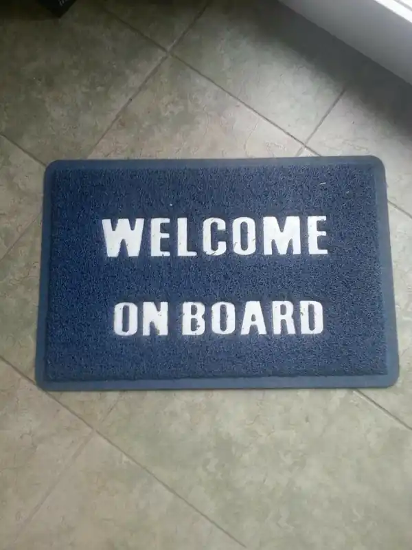 Tovární Cena Rohož Welcome On Board