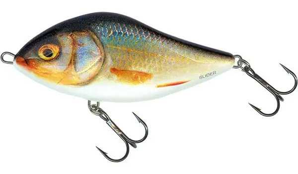 SALMO Wobler Slider Sinking 10cm - REAL ROACH Cenová Bomba