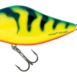 Akční Nabídka SALMO Wobler Slider Sinking 10cm - GREEN TIGER