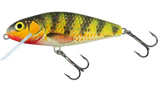 SALMO Wobler Perch Floating 12cm - HOLOGRAPHIC PERCH Nová Kolekce