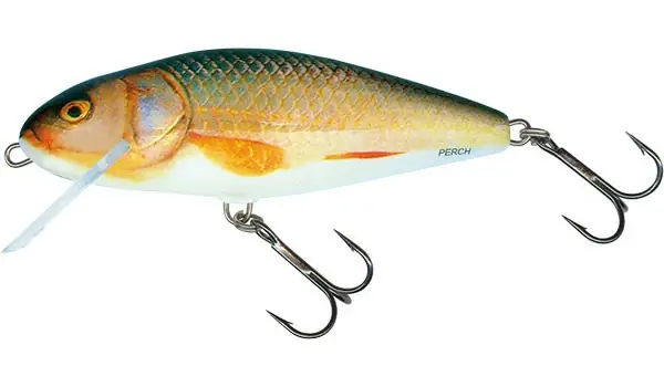 SALMO Wobler Perch Floating 8cm - REAL ROACH Výhodná Nabídka