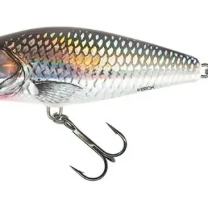 SALMO Wobler Perch Floating 8cm - HOLOGRAPHIC GREY SHINER Sleva