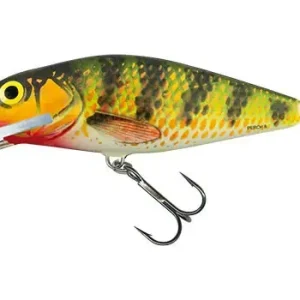 Pouze Dnes SALMO Wobler Perch Deep Runner 8cm - HOLOGRAPHIC PERCH
