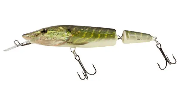 SALMO Pike Jointed Deep Runner 13cm - REAL PIKE Cenový Hit