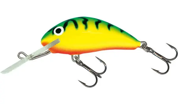 SALMO HORNET 9cm Floating - GREEN TIGER Odeslání Ihned