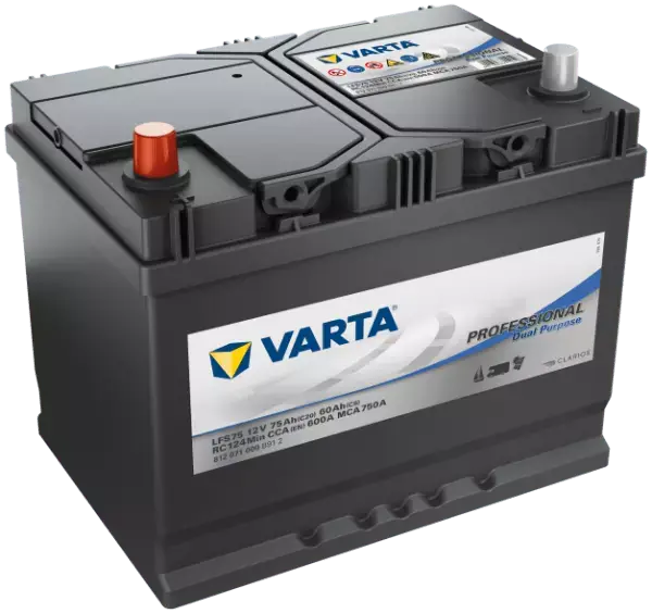 Baterie Varta PROFESSIONAL 75Ah Novinka