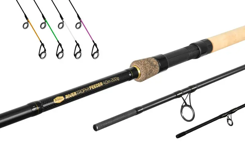 Novinka Delphin RIVER Trophy Feeder X-TRA + 4 špičky