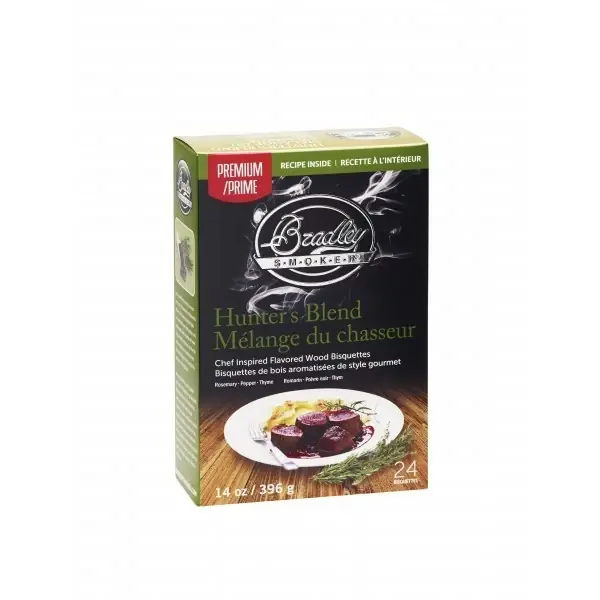 BRADLEY Flavour Bisquettes - Hunters Blend 48 Pack Přímo Od Výrobce