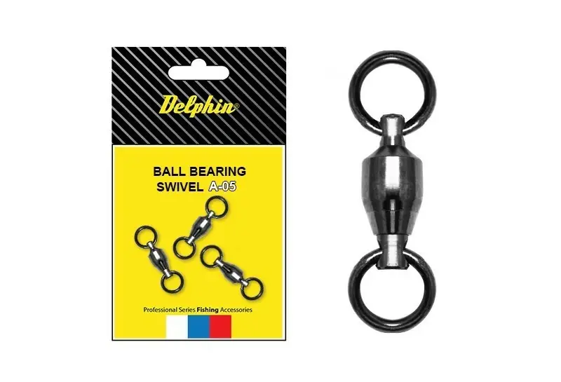 DELPHIN Ball Bearing Swivel A-05/3ks Levný