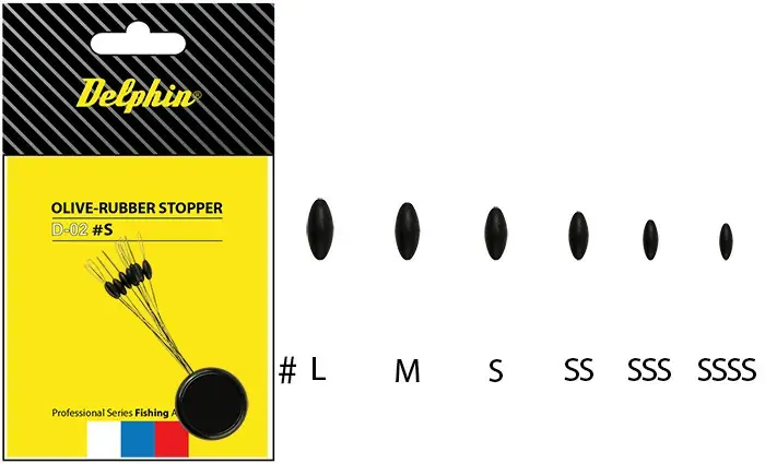 Nejprodávanější DELPHIN Olive - Rubber stopper