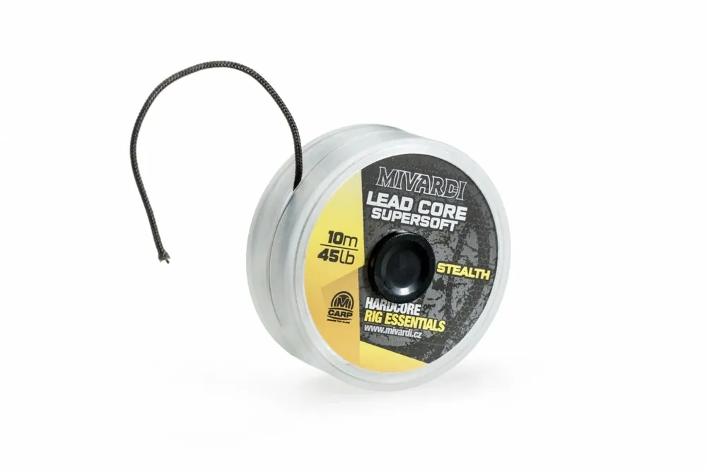Výprodej MIVARDI Šňůrka Lead core SuperSoft - Snake camo 10m/45lb