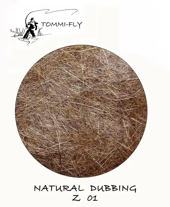 Tommi-fly NATURAL DUBBING - HARE - přírodní Finální Výprodej