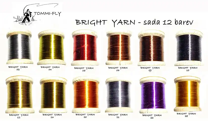 Tommi-fly BRIGHT YARN - sada 12 barev Sleva