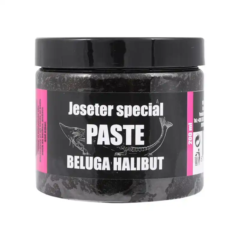 Novinka LK Baits Jeseter Special Paste Beluga Halibut 200ml