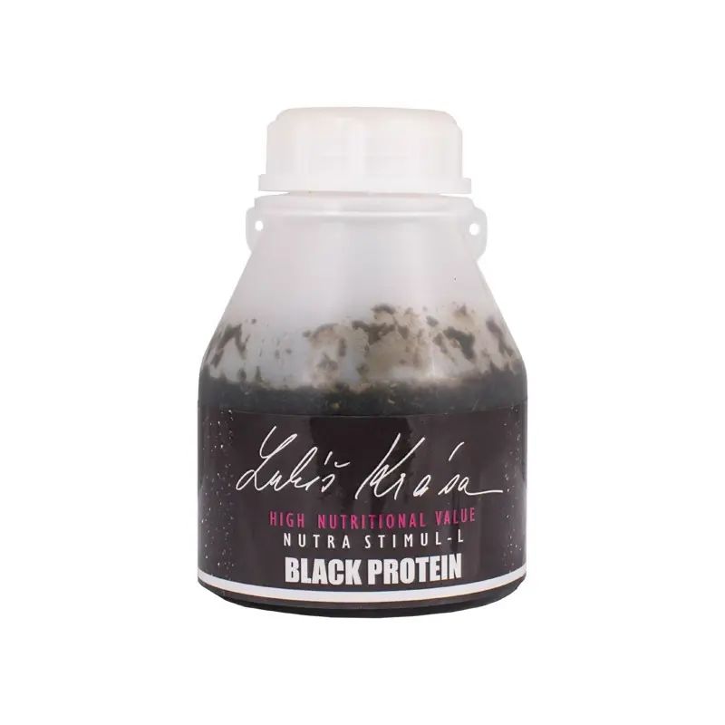LK Baits Lukas Krasa Nutra Stimul -L Black Protein 200 ml Sezónní Sleva