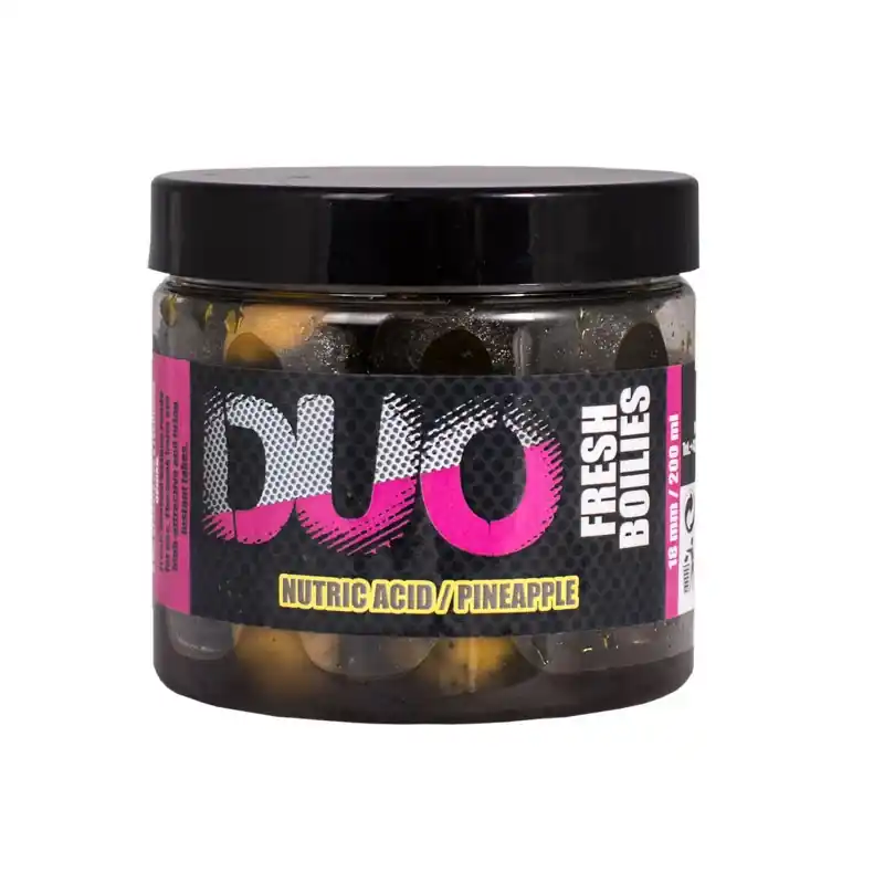LK Baits DUO X-Tra Fresh Boilies Nutric Acid/Pineapple 18mm 200ml Časově Omezené