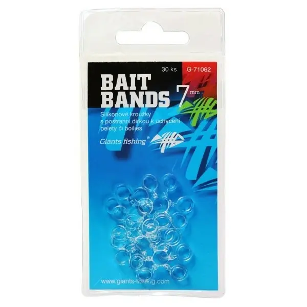 GIANTS FISHING Silikonové kroužky Bait Bands 10mm/30pc Značkový