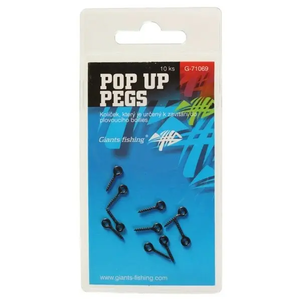 Odeslání Ihned GIANTS FISHING Kolíček s očkem Pop Up Pegs, 10ks