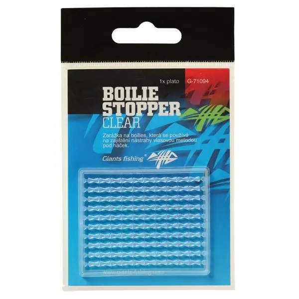 Přímo Od Výrobce GIANTS FISHING Zarážky na boilie Boilie Stopper Clear, 1 bal.