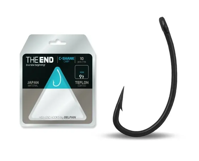 Akce Háček Delphin THE END Carp C-SHANK VÝPRODEJ