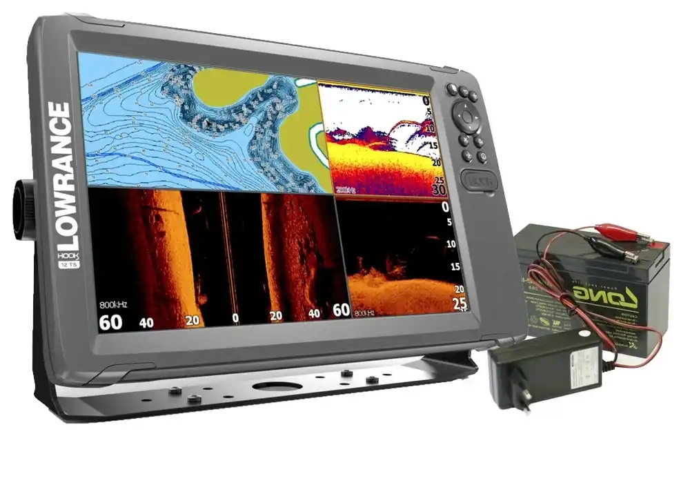 Nejprodávanější LOWRANCE HOOK² 12 GPS se Sondou Tripleshot + baterie a nabíječka ZDARMA